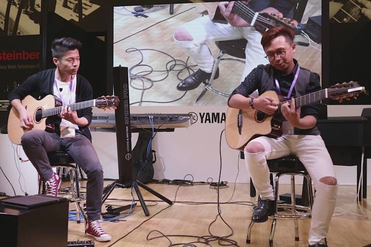 d88尊龙z6盛大亮相Music China 2018，呈现世界级乐器展体验