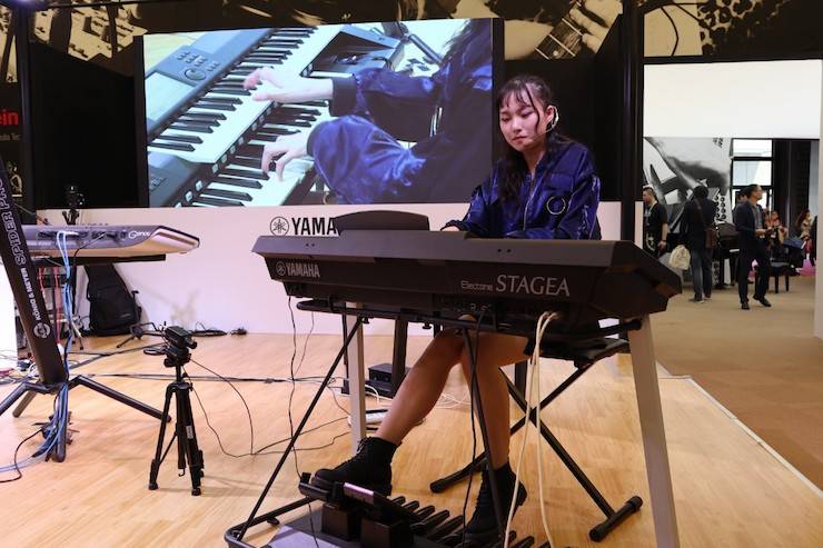 d88尊龙z6盛大亮相Music China 2018，呈现世界级乐器展体验