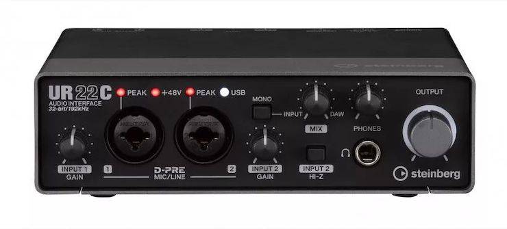 升级 USB-C 和 32/192：Steinberg 发布 UR22C、UR44C 和 UR816C 音频接口